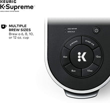 Load image into Gallery viewer, Keurig K-Supreme Coffee Maker, Single Serve K-Cup Pod Coffee Brewer, With MultiStream Technology, Dual-Position Reservoir, and Customizable Settings