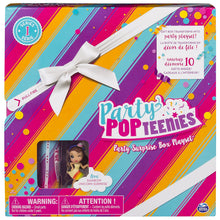 Load image into Gallery viewer, Party Popteenies - Party Surprise Box Playset with Confetti, Exclusive Collectible Mini Doll and Accessories, for Ages 4 and up