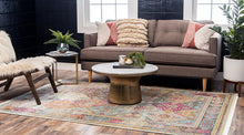 Load image into Gallery viewer, Unique Loom Baracoa Collection Bright Tones Vintage Traditional Multi Area Rug (5' x 8')