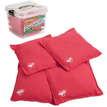 Load image into Gallery viewer, Triumph Professional Red Canvas Duck Cloth 16 oz. Bean Bag Set for Bean Bag Toss Outdoor Play