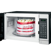 Load image into Gallery viewer, GE JES1072SHSS 0.7 Cu. Ft. Capacity Countertop Microwave Oven with Auto and Time Defrost, in Stainless Steel