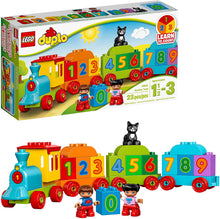 Load image into Gallery viewer, LEGO DUPLO My First Number Train 10847 Learning and Counting Train Set Building Kit and Educational Toy for 1 1/2-3 Year Olds (23 pieces)
