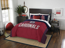 Load image into Gallery viewer, Officially Licensed MLB Full/Queen Grand Slam Comforter &amp; Sham Bedding, Soft &amp; Cozy, Washable, Throws &amp; Bedding, 86" x 86"