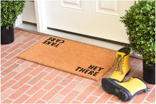 Load image into Gallery viewer, Calloway Mills 100511729 Hey There Doormat, 17&quot; x 29&quot;, Natural/Black