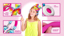 Load image into Gallery viewer, JoJo Siwa Bow Fashion Headphones with Built in Microphone