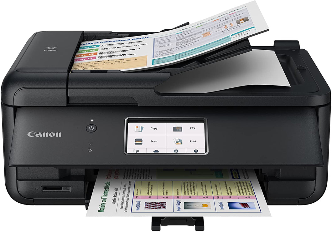 Canon PIXMA TR8520 Wireless All in One Printer | Mobile Printing | Photo and Document Printing, AirPrint(R) and Google Cloud Printing, Black