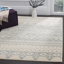 Load image into Gallery viewer, Safavieh Adirondack Collection ADR107S Ivory and Slate Rustic Bohemian Area Rug (3' x 5')