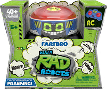 Load image into Gallery viewer, Really R.A.D. Robots Fartbro - Electronic Remote Control Farting Robot - 40+ Fart Sounds and Functions, The Ultimate Fart Machine - Great for Pranking Friends and Family