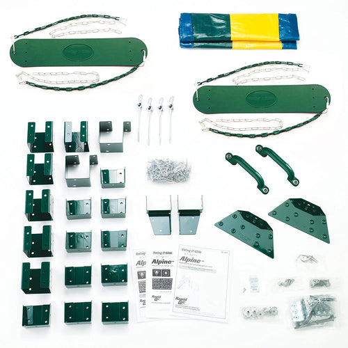 Alpine Custom Swing Set Hardware Kit (wood not included)