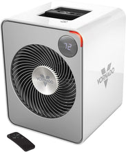 Load image into Gallery viewer, Vornado VMH500 Whole Room Metal Heater with Auto Climate, 2 Heat Settings, Adjustable Thermostat, 1-12 Hour Timer, and Remote, Ice White