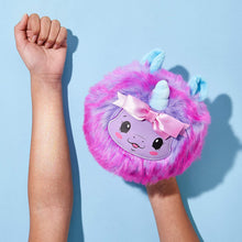 Load image into Gallery viewer, Pikmi Pops Cheeki Puffs - Cheekles The Unicorn - 1pc Large 7" Collectible Scented Shimmer Plush Toy in Perfume with Surprises