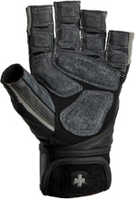 Load image into Gallery viewer, Harbinger BioForm Wristwrap Weightlifting Glove with Heat-Activated Cushioned Palm (Pair)
