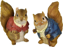 Load image into Gallery viewer, Design Toscano Grandparent Squirrel Statues