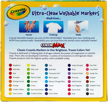 Load image into Gallery viewer, Crayola Ultra Clean Washable Markers, Kids Indoor Activities At Home, Broad Line, 40 Classic Colors