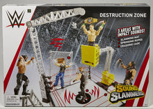 Load image into Gallery viewer, WWE Sound Slammers Destruction Zone Playset