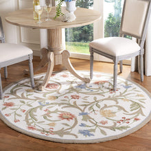 Load image into Gallery viewer, Safavieh Chelsea Collection HK248A Hand-Hooked Ivory Premium Wool Runner