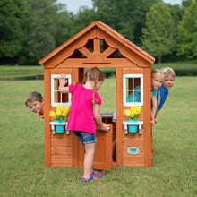 Load image into Gallery viewer, Backyard Discovery Timberlake All Cedar Wood Playhouse