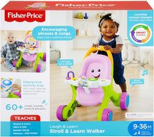 Load image into Gallery viewer, Fisher-Price Stroll &amp; Learn Walker, Pink