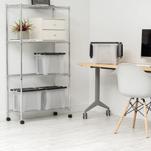 Load image into Gallery viewer, IRIS Letter Size Portable Wing Lid File Box