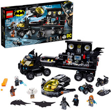 Load image into Gallery viewer, LEGO DC Mobile Bat Base 76160 Batman Building Toy, Gotham City Batcave Playset and Action Minifigures, Great ‘Build Your Own Truck’ Batman Gift for Kids Aged 6 and up, New 2020 (743 Pieces)