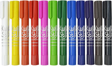 Load image into Gallery viewer, Pencil Grip Kwikstix Thin Stix Solid Tempera Paint 24 Pack, Super Quick Drying, 12 Classic 6 Neon &amp; 6 Metallix Colors, (TPG-620)
