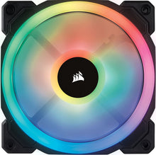 Load image into Gallery viewer, Corsair HD Series High Performance RGB LED PWM Fans