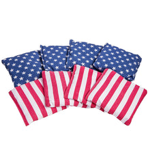 Load image into Gallery viewer, Triumph Patriotic 8-Pack 6" x 6" 16 oz. Canvas Cornhole Bags