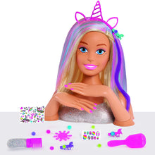 Load image into Gallery viewer, Barbie Rainbow Sparkle Deluxe Styling Head