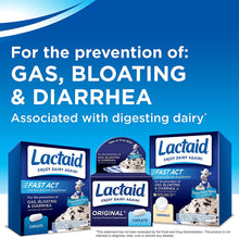 Load image into Gallery viewer, Lactaid Fast Act Lactose Intolerance Relief Caplets with Lactase Enzyme