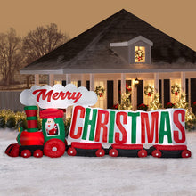 Load image into Gallery viewer, Holiday Time Yard Inflatables Train 16 Foot Christmas Airblown
