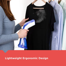 Load image into Gallery viewer, BLACK+DECKER Garment, Hand, Travel Steamer, Blue, HGS100P, Compact, Indigo