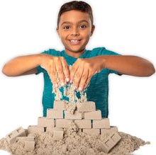 Load image into Gallery viewer, Kinetic Sand, Construction Site Folding Sandbox Playset with Vehicle and 2lbs