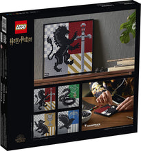 Load image into Gallery viewer, LEGO Art Harry Potter Hogwarts Crests 31201 Building Kit; Perfect for Adults Who Love Hobbies and Collectibles, New 2021 (4,249 Pieces)