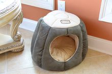 Load image into Gallery viewer, Armarkat Cat Bed, Laurel Green and Beige
