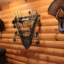 Load image into Gallery viewer, Rush Creek Creations 3 Bow 12 Arrow Wall Rack
