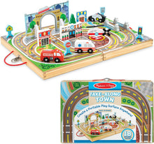 Load image into Gallery viewer, Melissa &amp; Doug Wooden Take-Along Tabletop Kingdom