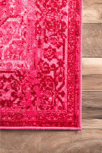 Load image into Gallery viewer, nuLOOM Reiko Vintage Persian Runner Rug, 2' 6" x 8' 6", Pink, 6" 6"