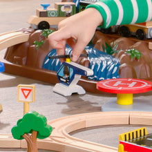 Load image into Gallery viewer, KidKraft Bucket Top Mountain Train Set