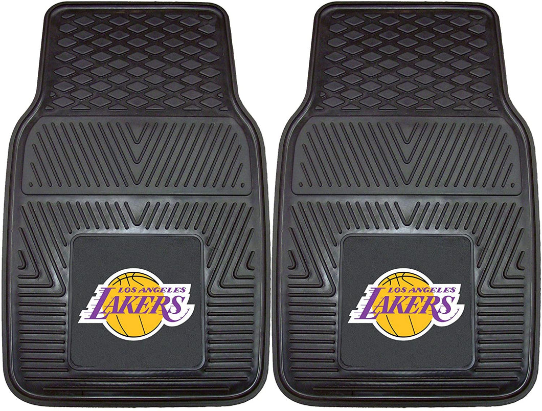 FANMATS NBA Unisex-Adult 2-pc Vinyl Car Mat Set