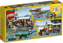 Load image into Gallery viewer, LEGO Creator 3in1 Riverside Houseboat 31093 Building Kit (396 Pieces)