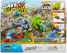 Load image into Gallery viewer, Hot Wheels Smashin&#39; Triceratops Play Set