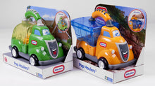 Load image into Gallery viewer, Little Tikes Pop Haulers- Billy Boulder - Push and Pop (Colors May Vary - Yellow, Orange or Green)