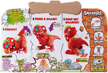 Load image into Gallery viewer, Smashers Series 3 Dino Smash Rex Playset with 2 Exclusive by ZURU