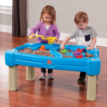 Load image into Gallery viewer, Step2 Cascading Cove Sand &amp; Water Table with Umbrella | Kids Sand &amp; Water Play Table
