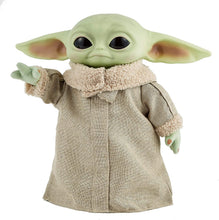 Load image into Gallery viewer, Star Wars The Child Plush Sounds and Motion Toy, 11-in Yoda Baby Figure from The Mandalorian, Collectible Stuffed Character for Movie Fans of All Ages, 3 and Older