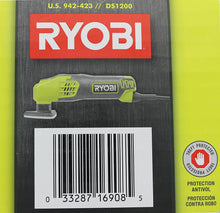Load image into Gallery viewer, Ryobi DS1200 .4 Amp 13,000 OBM Corded 2-7/8" Detail Sander w/ Triangular Head and 5 Sanding Pads