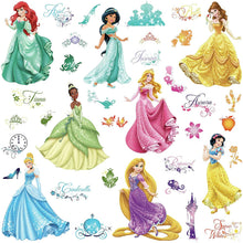 Load image into Gallery viewer, RoomMates RMK2199SCS Disney Princess Royal Debut Peel And Stick Wall Decals