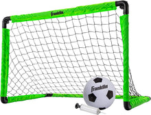 Load image into Gallery viewer, Franklin Sports Kids Mini Soccer Goal Set - Backyard/Indoor Mini Net and Ball Set with Pump - Portable Folding Youth Soccer Goal Set - 36&quot; x 24&quot;