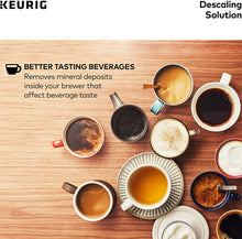 Load image into Gallery viewer, Keurig Brewer Cleaner Includes 14 oz. Descaling Solution, Compatible Classic/1.0 &amp; 2.0 K-Cup Pod Coffee Makers