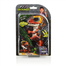 Load image into Gallery viewer, Untamed Raptor by Fingerlings - Blaze (Orange) - Interactive Collectible Dinosaur - By WowWee